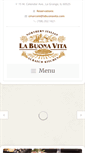 Mobile Screenshot of labuonavita.com